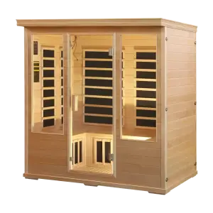 4 person salt cave sauna full spectrum infrared sauna